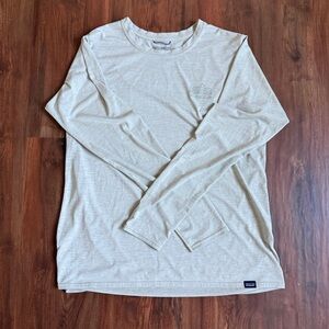 Patagonia long sleeve Capilene shirt (large)